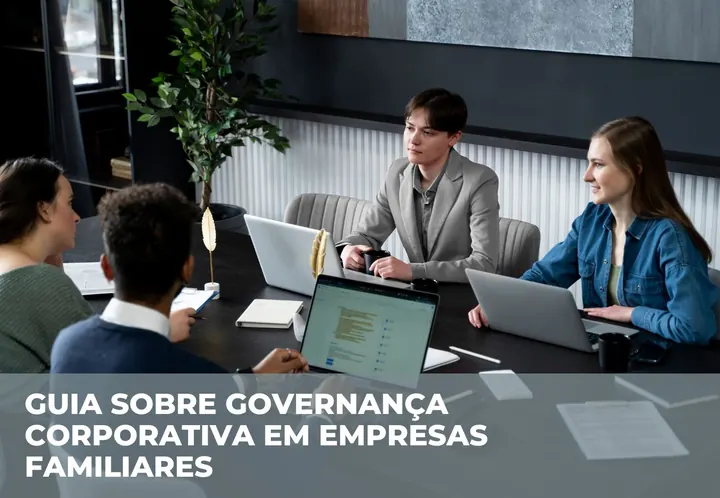 Capa do e-book Guia sobre governança corporativa em empresas familiares