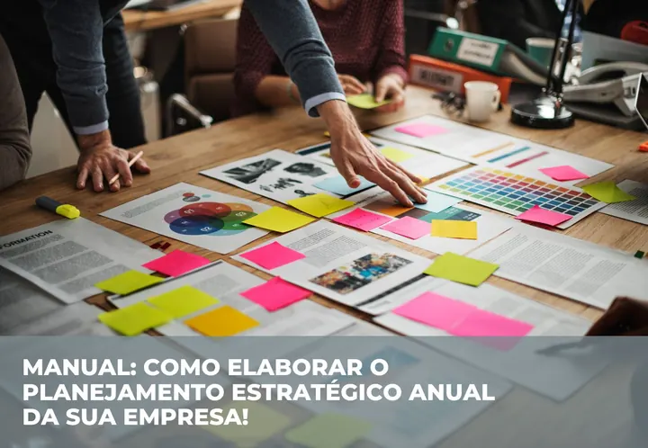 Capa do e-book Manual: como elaborar o planejamento estratégico anual da sua empresa