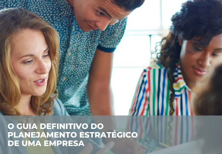 Capa do e-book O guia definitivo do planejamento estratégico de uma empresa